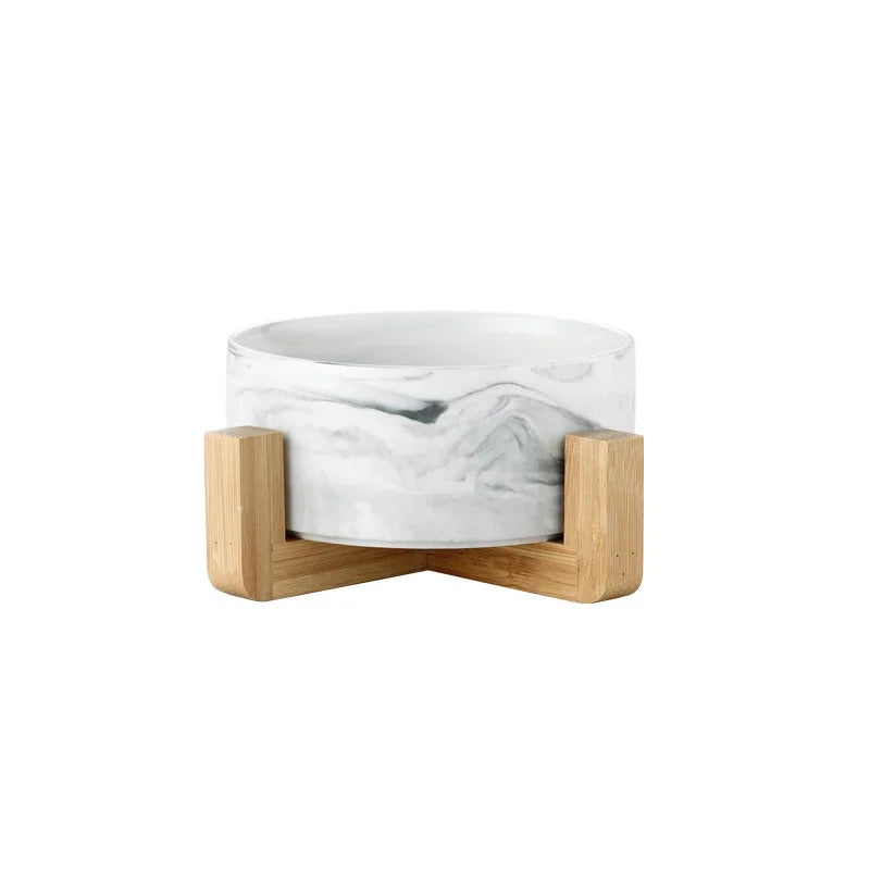 MarbleBloom Ceramic Bowl