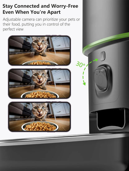 Automatic Pet Feeder with Camera