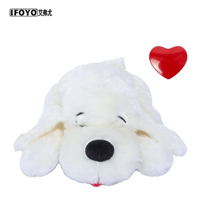 IFOYO Pet Heartbeat Puppy Behavioral Training Dog Plush Pet Comfortable Snuggle Anxiety Relief Sleep Aid Doll Durable Wholesale