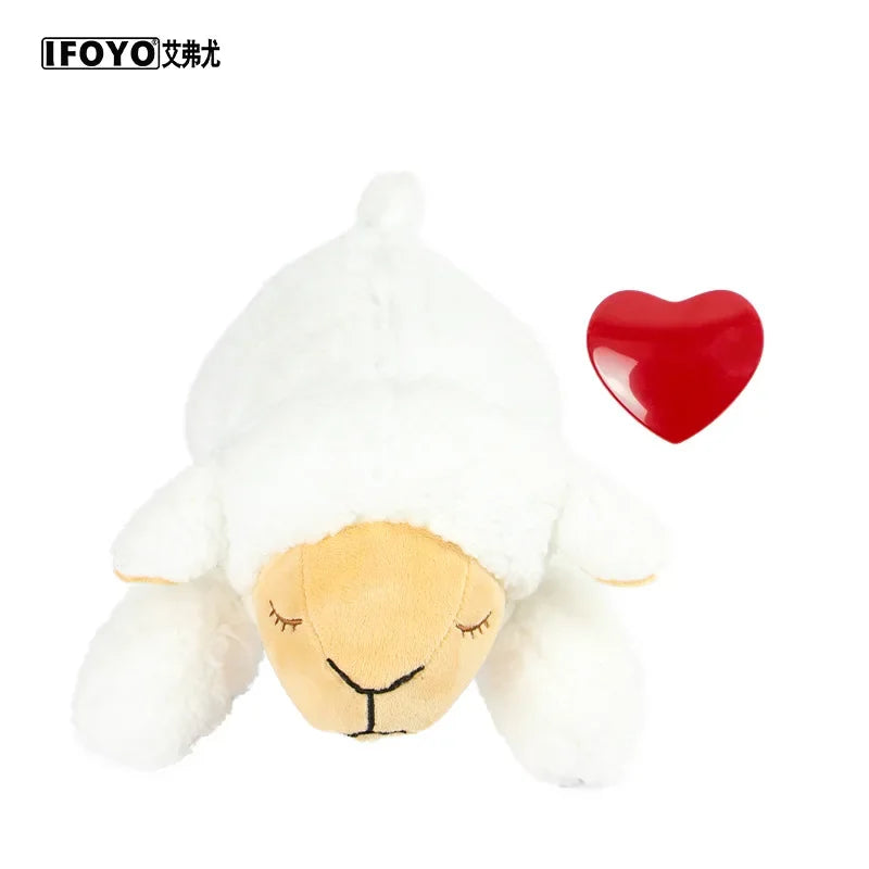 IFOYO Pet Heartbeat Puppy Behavioral Training Dog Plush Pet Comfortable Snuggle Anxiety Relief Sleep Aid Doll Durable Wholesale