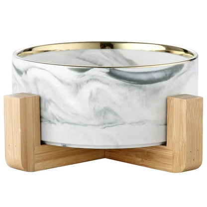 MarbleBloom Ceramic Bowl