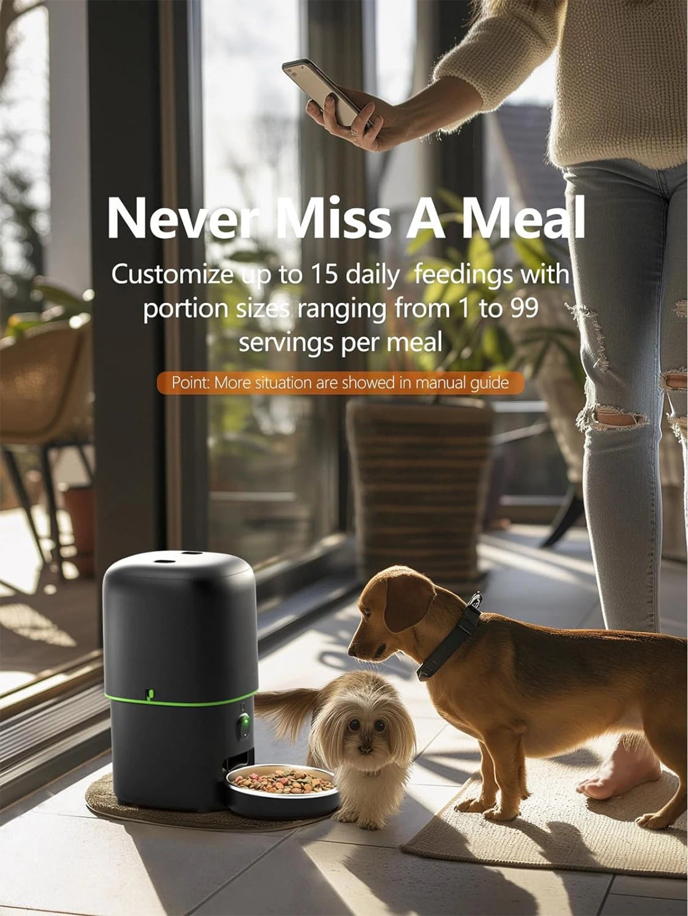 Automatic Pet Feeder with Camera