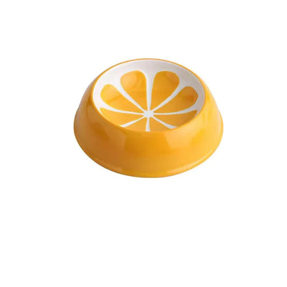 Fruit Bliss Ceramic Pet Bowl