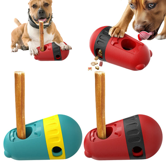 Dog Interactive Toys Indestructible Puppy Toy Adjustable Food Dispensing Treat Dispenser Dogs Puzzles Feeder Perfect Alternative