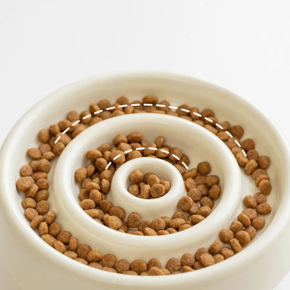Spiral Ceramic Slow Feeder