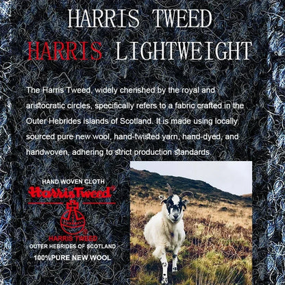 Truelove Pet Harness Leash Set Harris Tweed Fabric No Pull Dog Vest Harness for Walking Training Adjustable Easy Control TLH2912