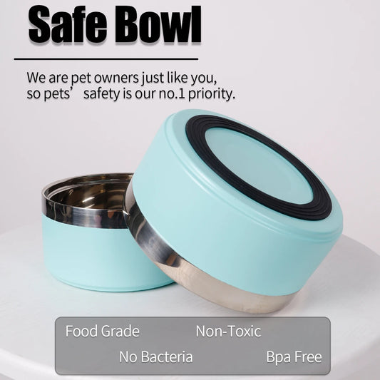 Weighted Stainless Steel Bowl