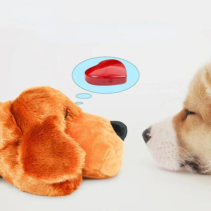 IFOYO Pet Heartbeat Puppy Behavioral Training Dog Plush Pet Comfortable Snuggle Anxiety Relief Sleep Aid Doll Durable Wholesale
