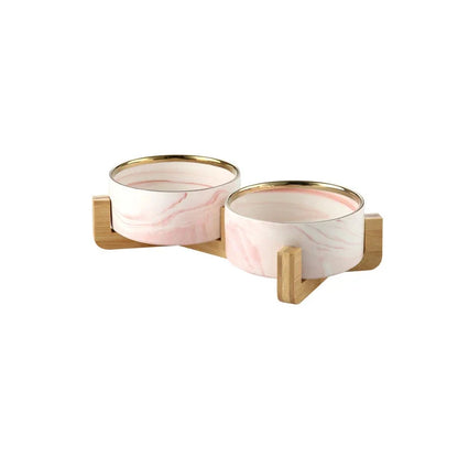 MarbleBloom Ceramic Bowl