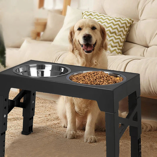 RiseUp Adjustable Dog Feeder