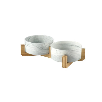 MarbleBloom Ceramic Bowl
