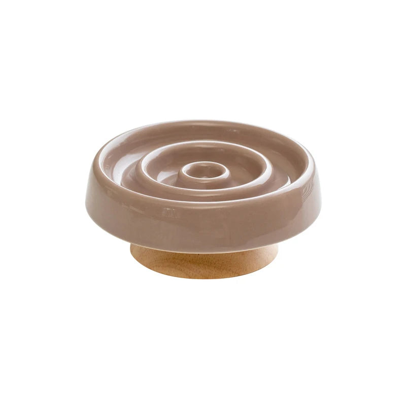 Spiral Ceramic Slow Feeder