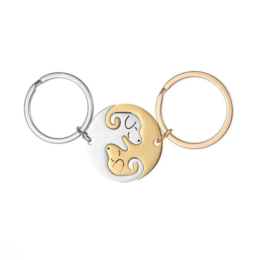 Pawfect Pair Dog Keychain Set