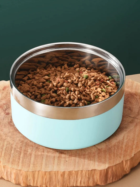 Weighted Stainless Steel Bowl