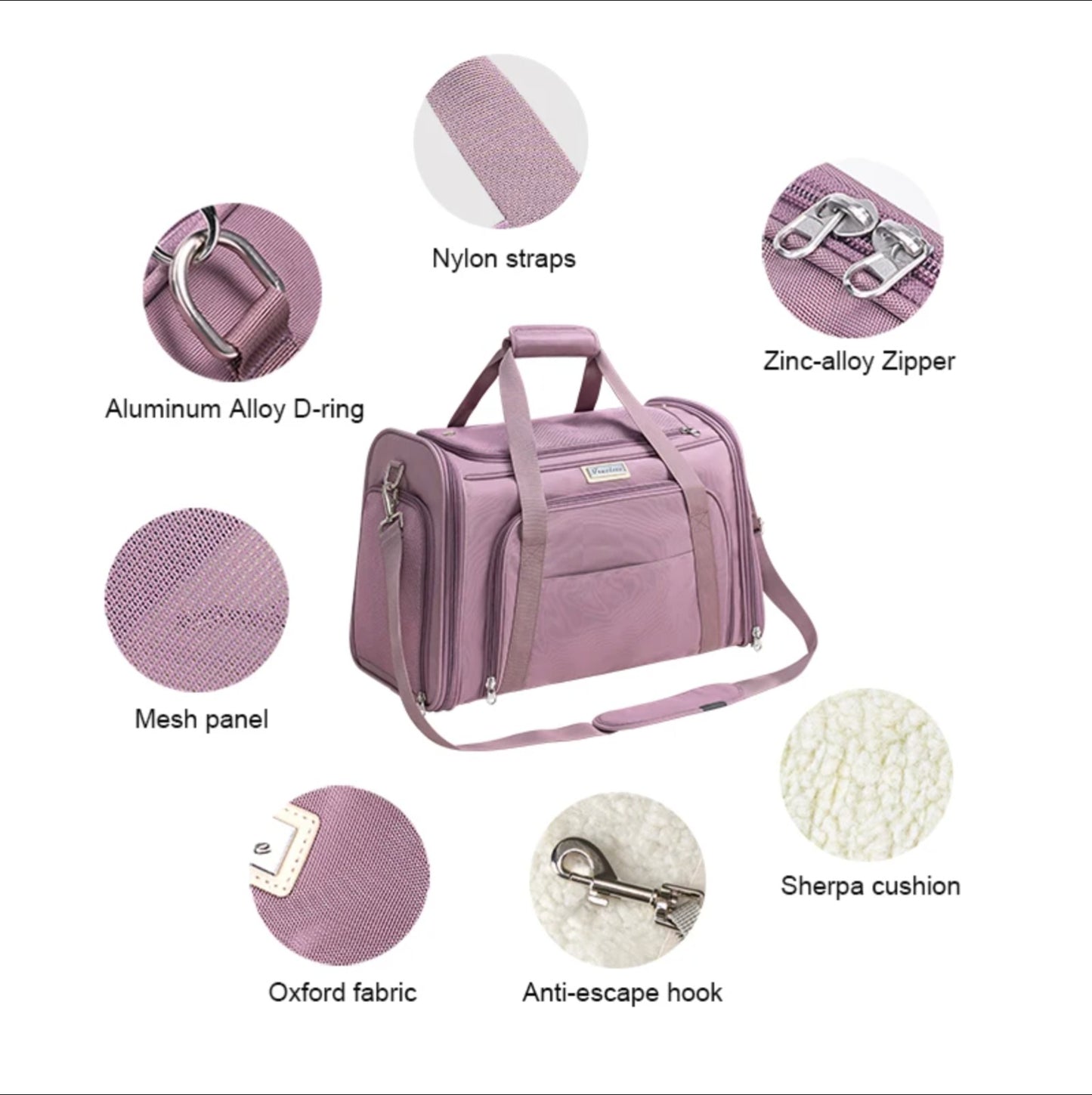 WanderPaws Expandable Pet Backpack