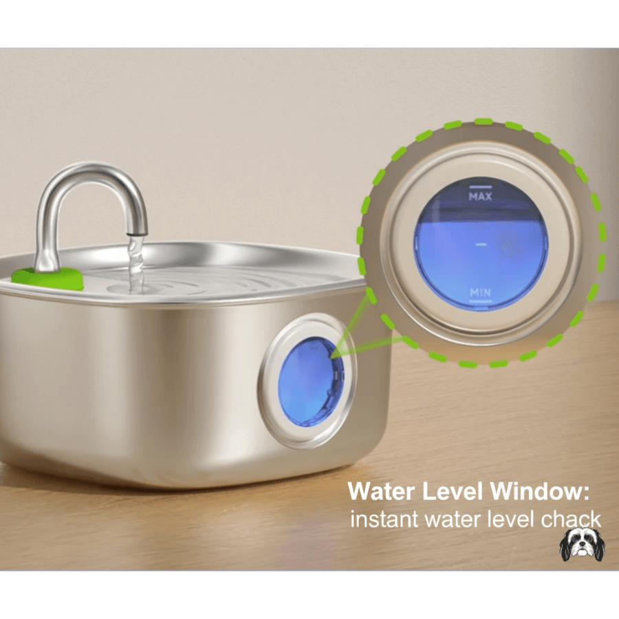 GrandFlow 7L Stainless Steel Pet Fountain
