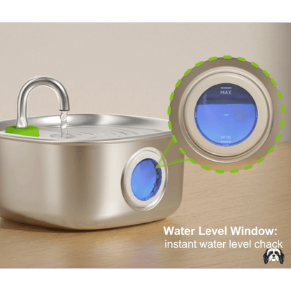 GrandFlow 7L Stainless Steel Pet Fountain