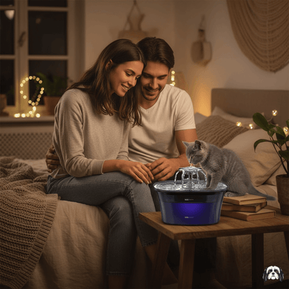 WaterFlow 2.5L Stainless Steel Fountain